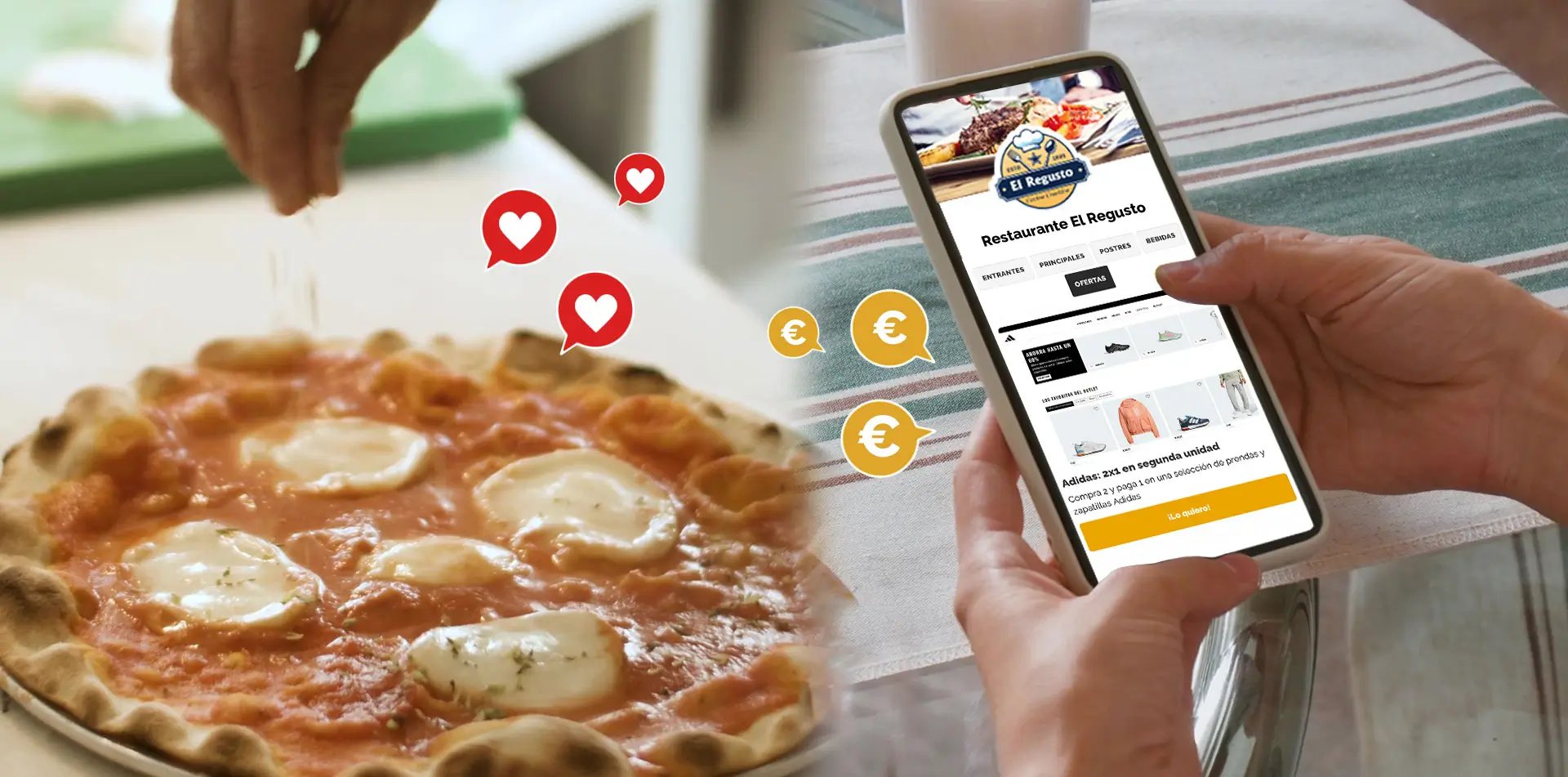Menú digital TAVLO en el móvil de un cliente: platos, alérgenos y ofertas, siempre actualizado
